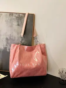 Women's PU Leather Shoulder Bag, Trendy Simple Design, Sweet Classic Tote, Modern Urban Style, Casual Trendy Bag, Perfect Gift, Shopping, Dating, Commuting