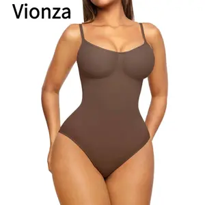 Plus Size Bodysuit for Women, Seamless Shaping Tummy Control, Comfortable & Sculpting Body Shaper, Perfect for Casual Outfits, Party Looks, and Cozy Loungewear.
