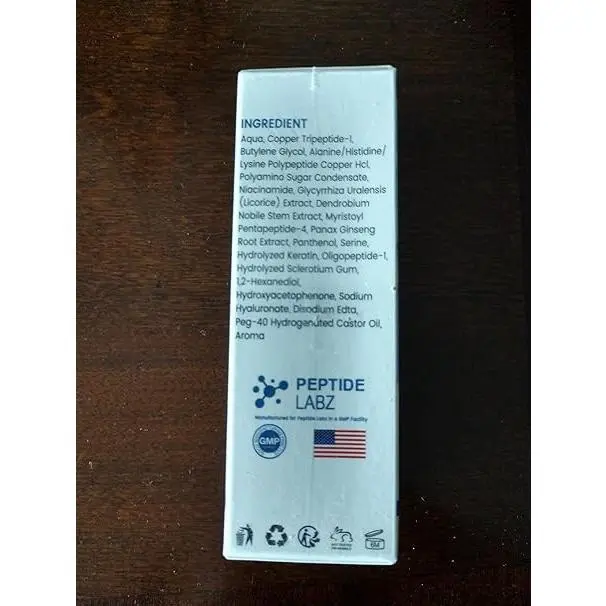 Copper Peptide Hair Growth Treatment Serum, GHK-Cu and AHK-Cu, Licorice  Extract,1oz Haircare Comfort