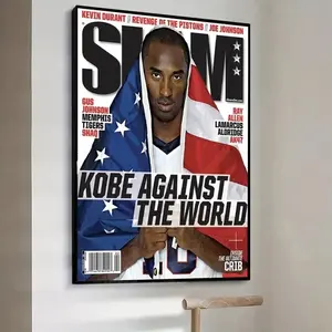 Kobe Against The World Magazine Covers Poster