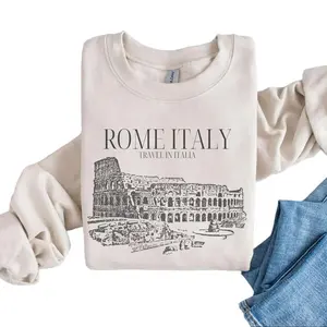 Rome Italy Sweater, Rome Travel Sweater, Italy Sweater, Roma Sweatshirt, Comfy Womens Sweater, Italia Crewneck, Love Italy Sweater