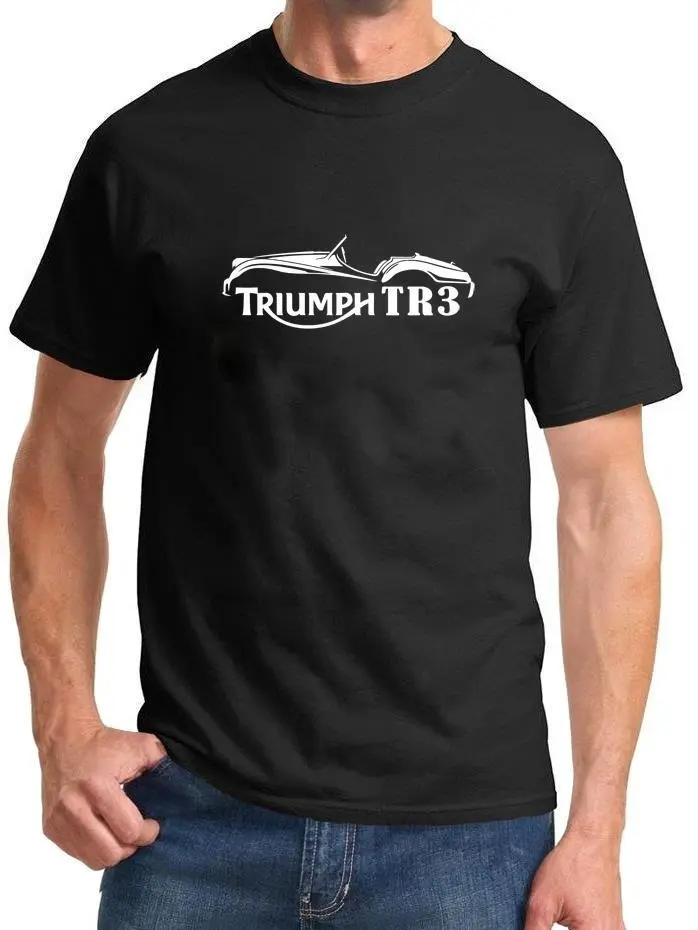 Triumph TR-3 TR3 Classic Sports Car Graphic T-Shirt Sweatshirt Hoodie - Car Enthusiast Lover Tee