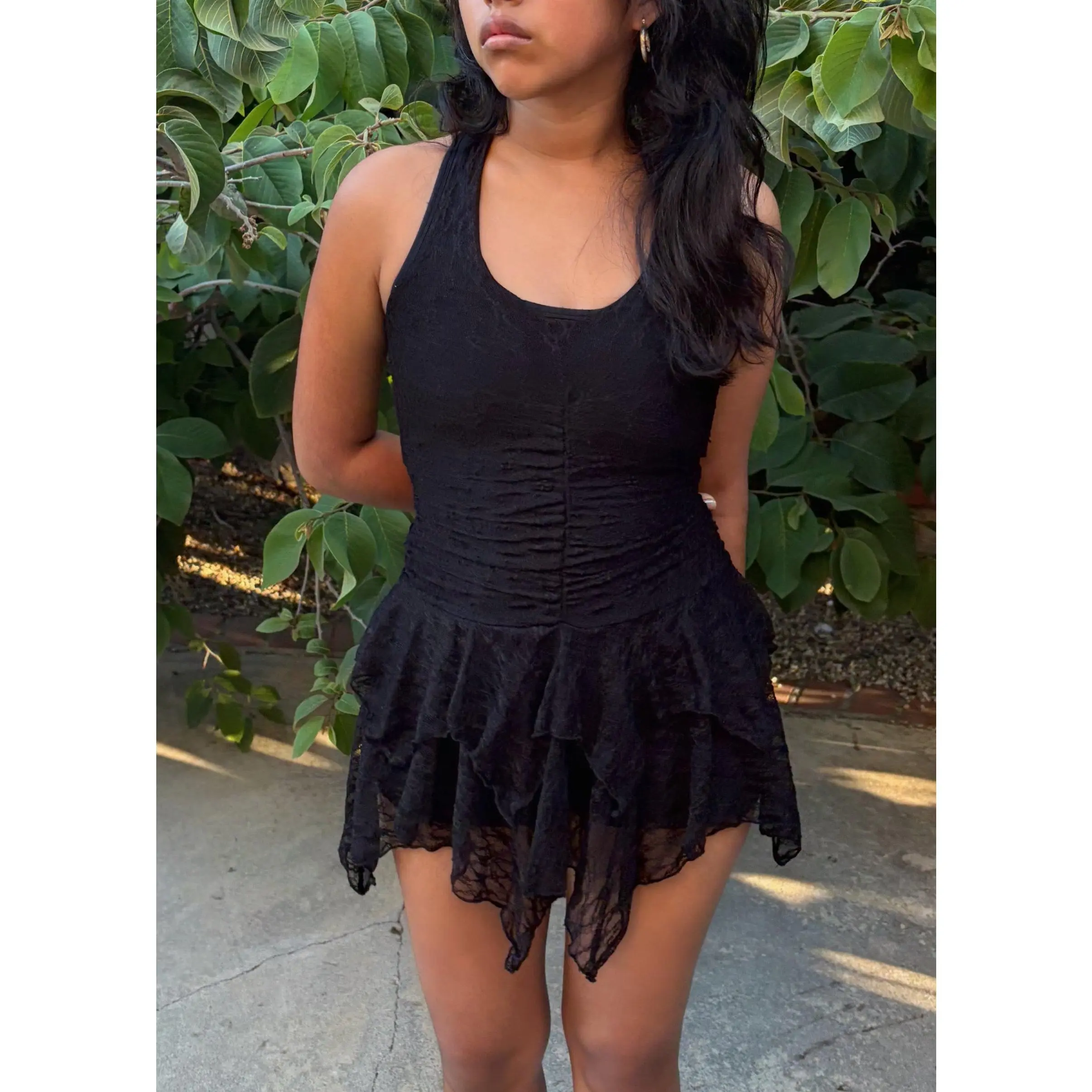 Roxy Lace Halter Dress