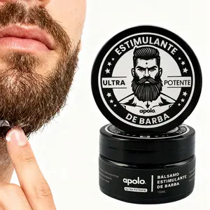 Apolo Beard Stimulator Balm Ultra Potente Formula for Fuller Healthier Beards 100ML