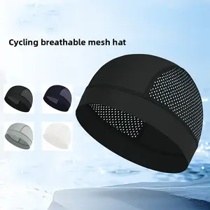 2 pieces of Cycling cap, outdoor sports running and cycling breathable small cap, sweat-absorbing helmet liner