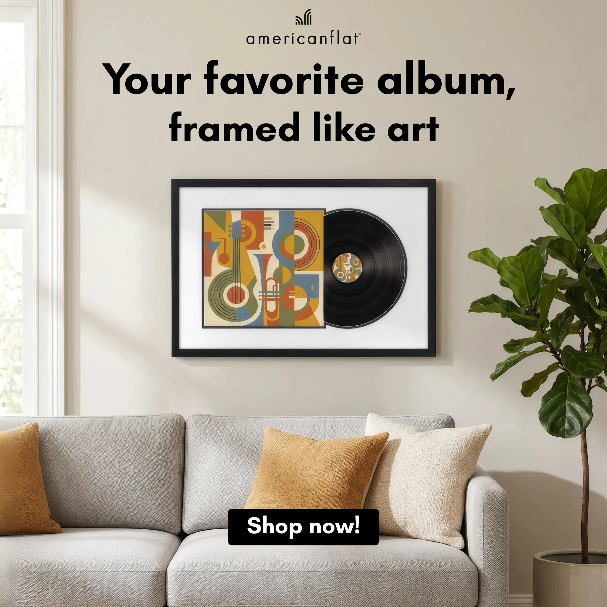 Signature CD & Record Album Matted Picture Frame Signature CD & Record Album Matted Picture Frame