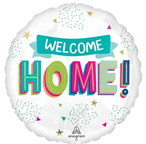 Welcome Home Foil Balloon - 18 Inch