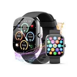 Smart Watch for Men Women (Answer/Make Call), 2026 New 1.91" HD SmartWatch, Fitness Watch with 120+ Sport Modes, IP68 Waterproof, Pedometer, Heart Rate/Sleep Monitor, Activity Tracker for Android iOS