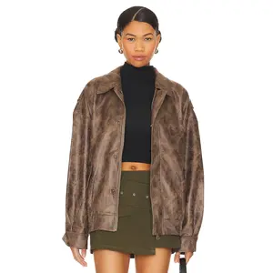 LIONESS Kenny Bomber in Chocolate