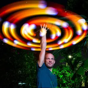 flowtoys podpoi v2 - world's favorite LED glow poi w/ lifetime warranty