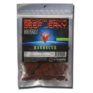 Barbecue Flavor Beef Jerky (3oz)- 27g High-Protein Snack - Dried Meat