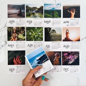 2025 Custom Magnetic Photo Calendar 2.75 x 3.75 inches