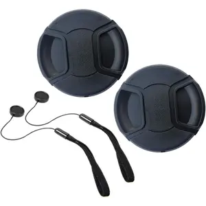 43mm Lens Cap Cover for  RF 50mm RF50mm f/1.8(Not for 1.2L) STM, RF 16mm RF16mm F2.8 STM,EF-M 28mm f/3.5 is STM, Olympus ZUIKO Digital 25mm f/2.8[2 Pack]