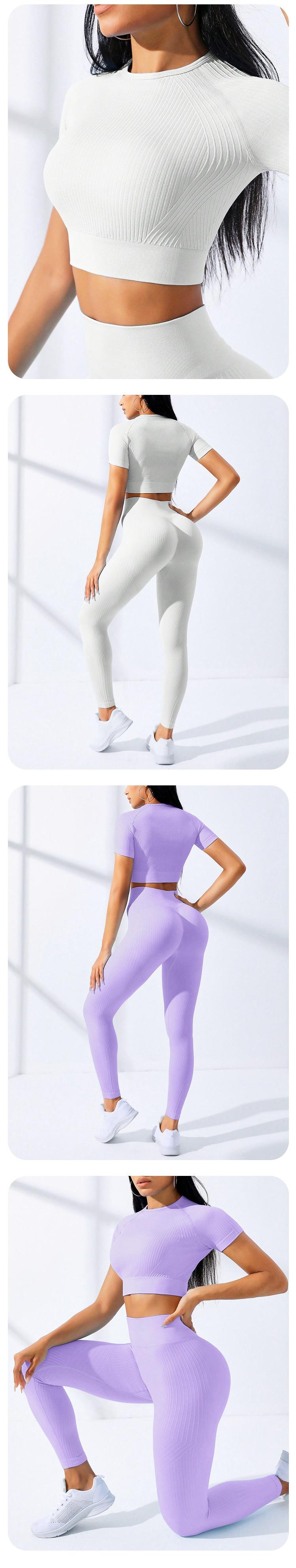 Yoga Clothes Suit Sports High Waist Workout Clothes