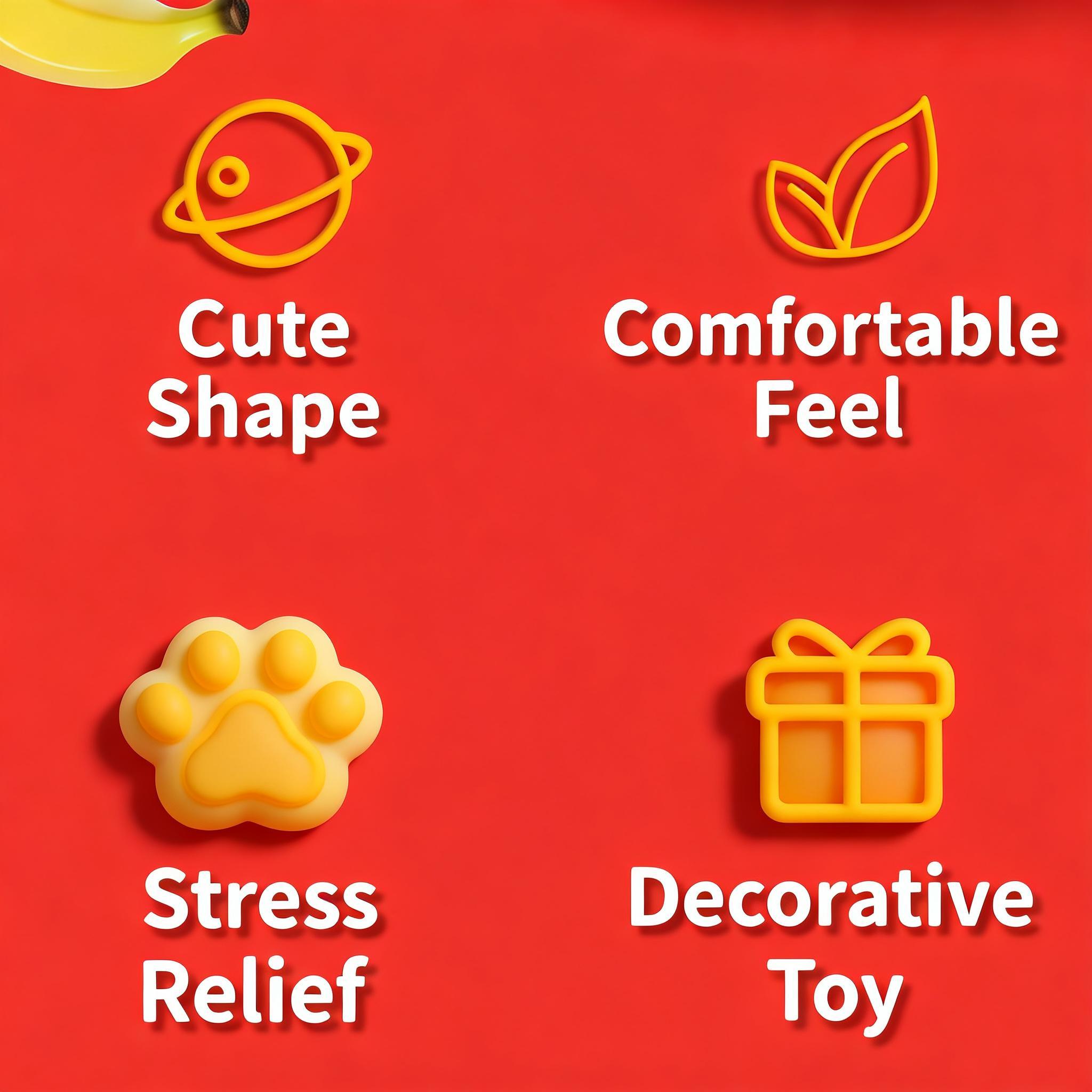 Anti Anxiety Squishy Gorilla Toy Slow Rising Stress Relief Sensory Fidget Toys for Adults and Children Ideal for Office Energy Gas Station