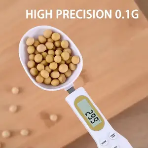 Electronic Kitchen Scale 500g 0.1g LCD Digital Measuring Food Flour Digital Spoon Scale Mini Kitchen Tool for Milk Coffee