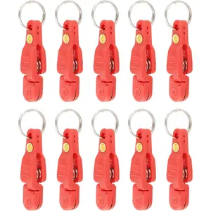 10Pcs Heavy Tension Downrigger Release Clips for Offshore Fishing, Planer Board, Weight, Kite