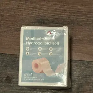 LIFARA Hydrocolloid Roll for Wound Care - Cut-to-Size, Extra Large Hydrocolloid Patch Bandages with Self-Adhesive, Ultra Absorbent, Flexible & Waterproof, First Aid Kit Essential (2in*16ft, 11.8mil/ 0.3mm Thickness)) Healthcare acne pimple patch bandaids