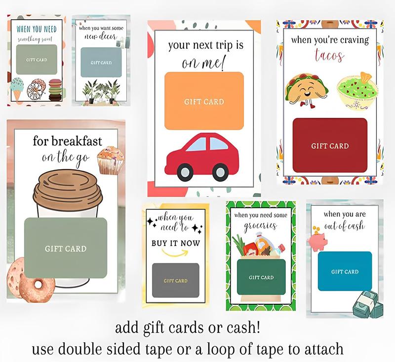 Christmas Gift Card Book, Diy Spiral Bound Gift Card Book, Christmas Gift Card Book, 5x7 Inch Colorful Spiral Bound Card Book , Christma Gift Cards Books Holder, DIY Personalized Xmas Gifts for Family, Friends, Students, TikTokShopBlackFriday