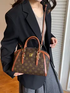 Elegant Versatile Women's Crossbody Bag 2026 New Vintage Style, Fashionable High-End Look, Perfect for All Occasions, Leather Shoulder Bag, Fashion Crossbody Handbag, Fashion Crossbody Bags