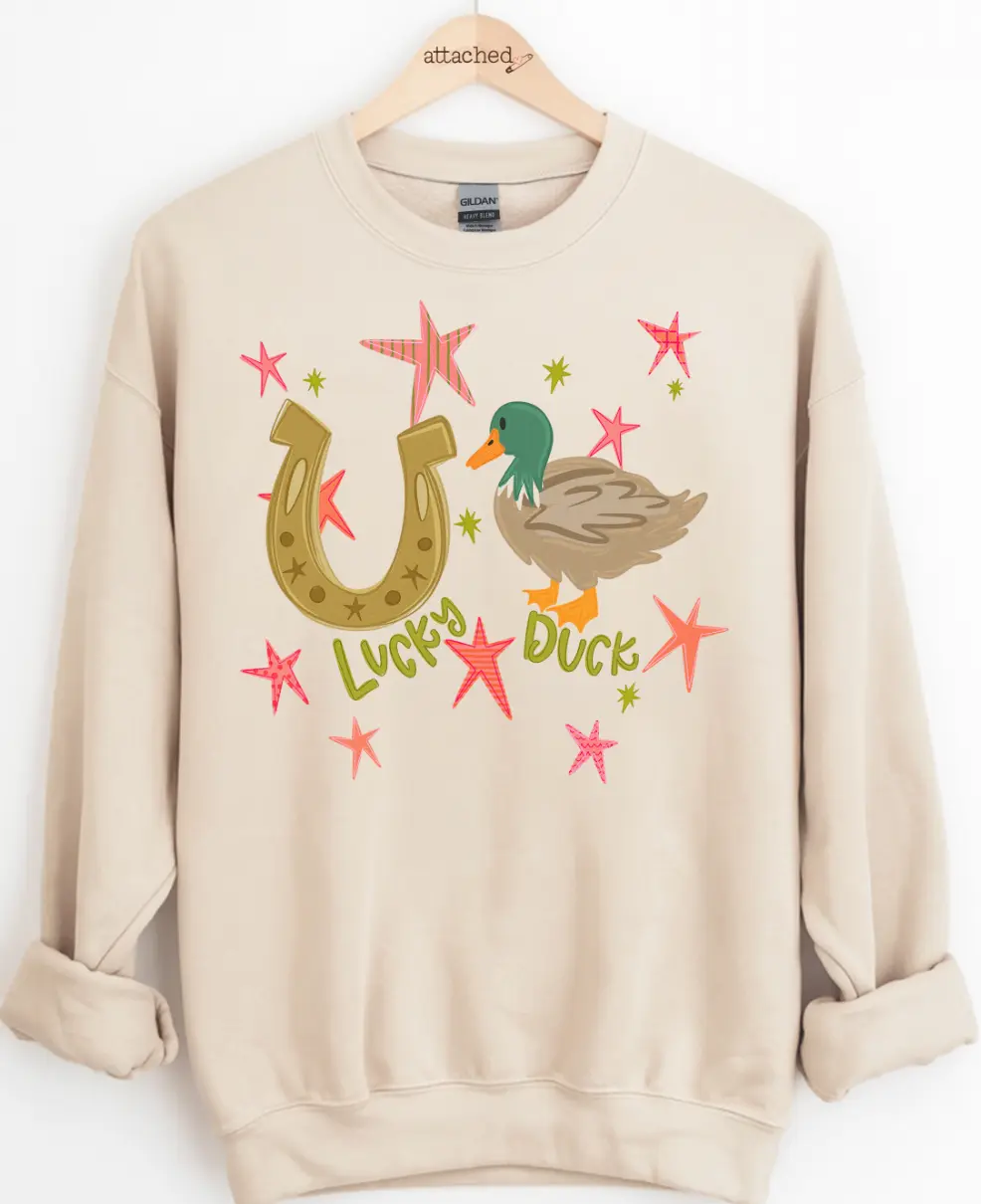 Lucky Duck Graphic Top