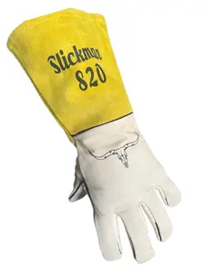 Slickman 820 Premium  Welding Glove with Flame Resistant Stitching for Maximum Protection