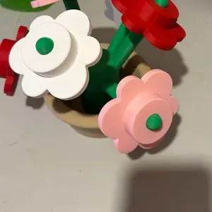3D Printed Flowers - Colorful Floral Decorations for Home Decor and Party Decorations