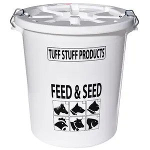 Tuff Stuff Products  12 gal & 50 lbs Hd Feed & Seed Storage with Locking Lid