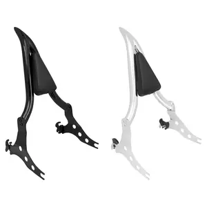 Detachable Sissy Bar Backrest Pad Chrome Fit For Harley Breakout 2013-2023 Fat Boy
