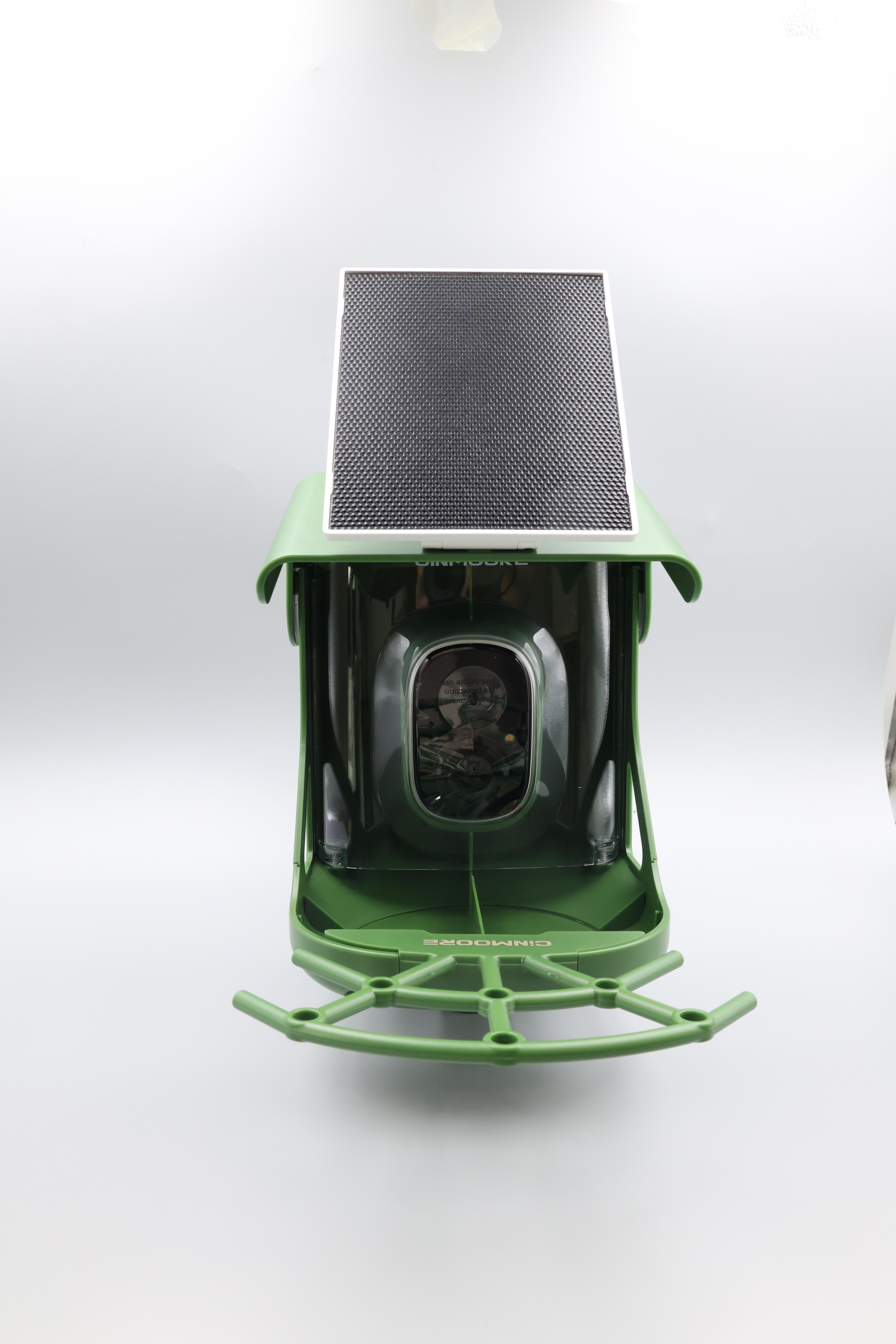 No-Monthly-Fees Solar Bird Feeder w/ 4MP Camera, Free AI Birds Species Identification, 2.5K Smart Bird House with Camera, Live View & Playback, Instant Arrival Alerts, Ideal for Birdlovers