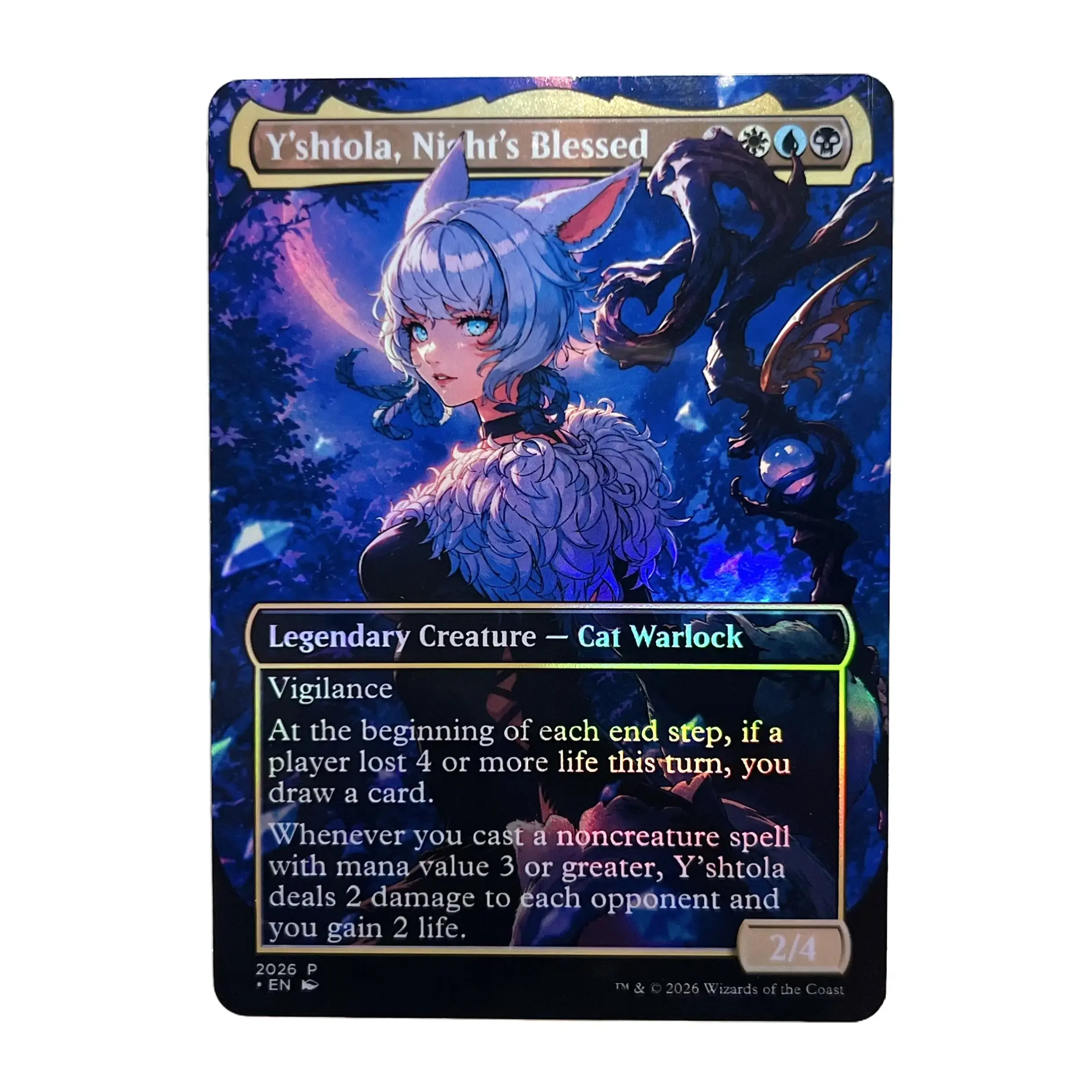 Custom Y'shtola Night's Blessed Proxy (Holo)