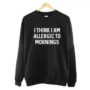 Good Morning Ladies Crew Neck Tshirt