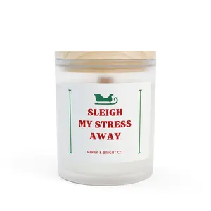 Sleigh My Stress Away Candle — Limited Holiday Drop
