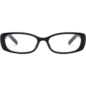Rectangle Blue Light Glasses for Women Trendy Small Y2K Office-Siren Bayonetta  Glasses with Clear Lens