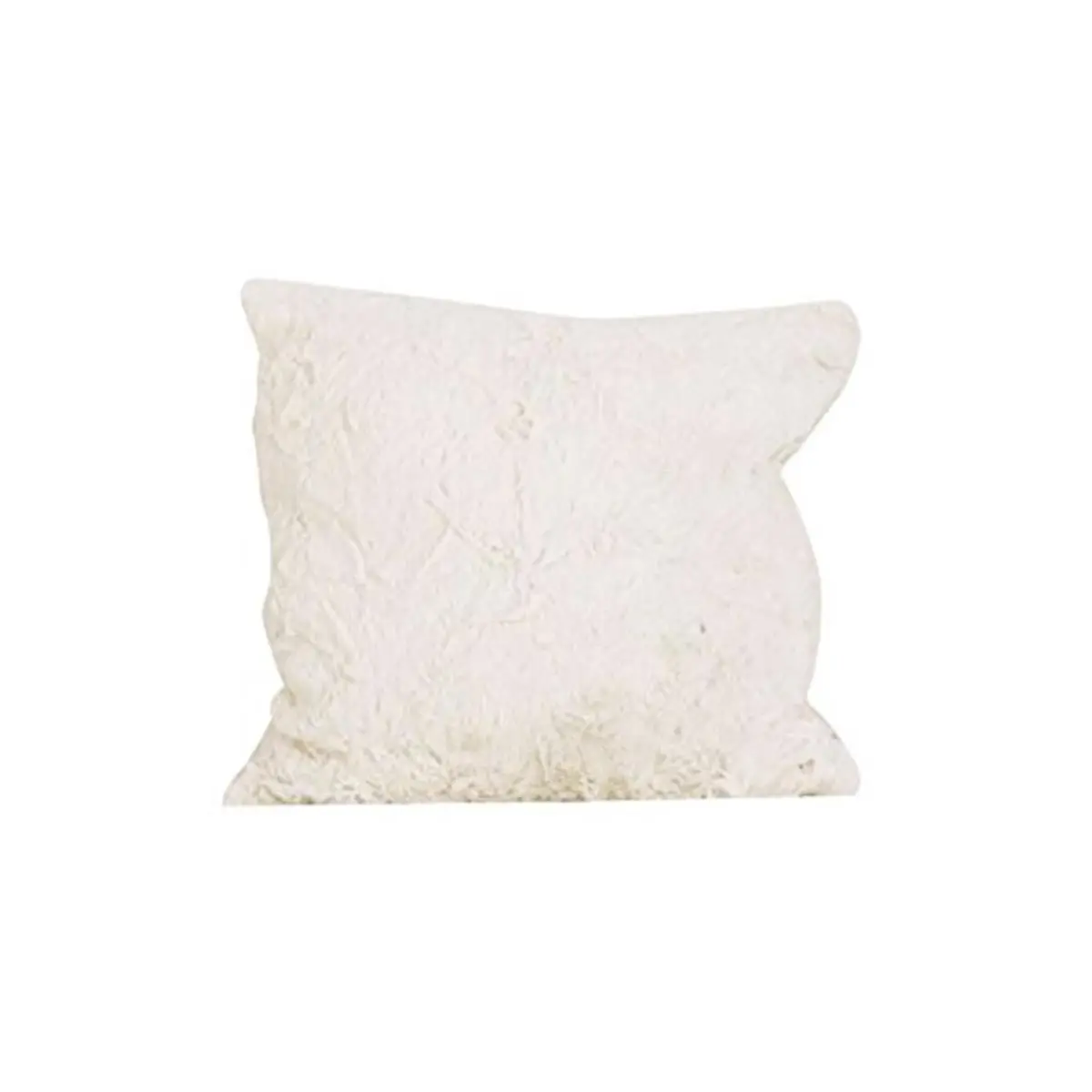 Cotton Tale 16x16 Cotton Faux Fur Decor Pillow - Raspberry Dot Design, Polyester Mix Fill, Spot Clean, All-Weather Decorative Pillow for Outdoor Furniture, Square