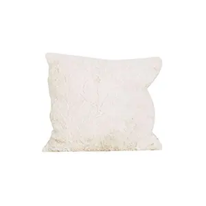 Cotton Tale  Faux Rabbit Fur Decor Pillow