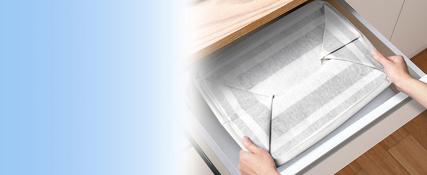 Extra Large Collapsible Fabric Storage Bag with Reinforced Handles, Freestanding Waterproof Laundry Hamper for Bedroom, Dorm, Laundry Room, Travel, or Moving, 75L Gray Gradient Clothes Basket for Towels, Blankets, Quilts, Toys, and Daily Storage