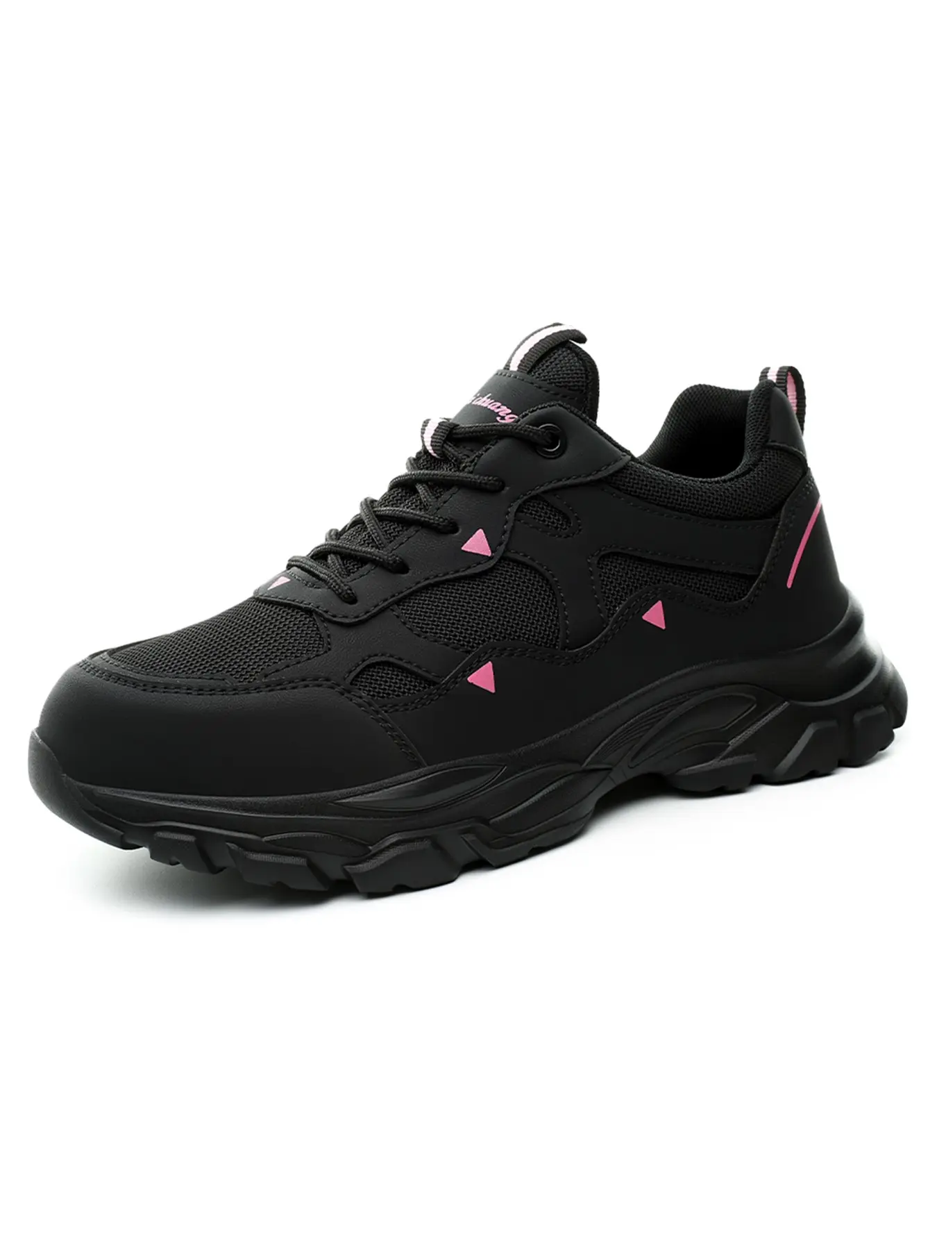 Women's Safety Shoes, Lightweight Closed Anti-Smashing & Puncture Resistant Work Boots, Ideal for Construction Site & Outdoor Sports Footwear