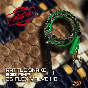 Titan Rattlesnake 300 AMP TIG Rig 26 Flex Valve Heavy Duty Torch Head Tig Mig Welding Tig Welder