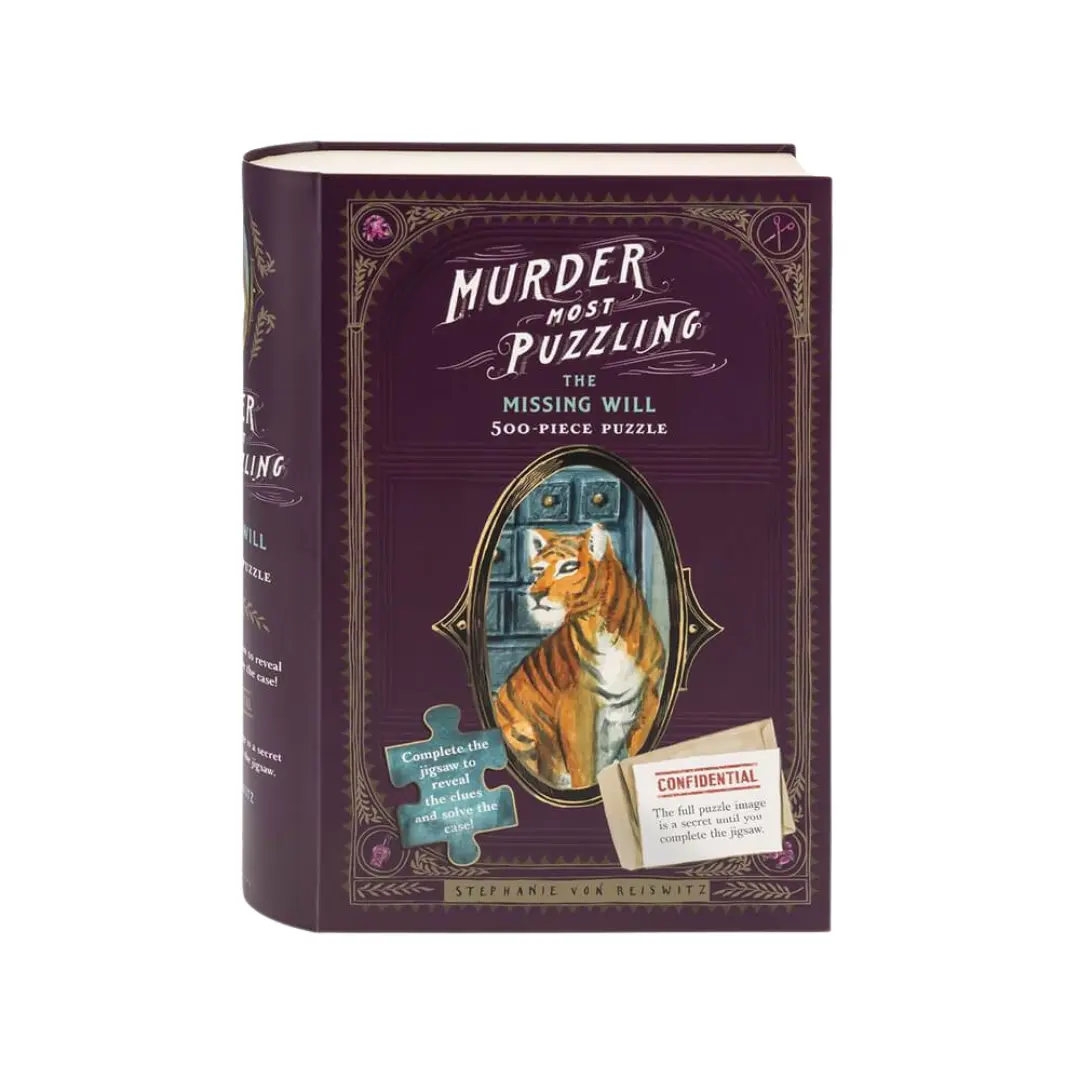 Murder Most Puzzling: The Missing Will 500-Piece Puzzle