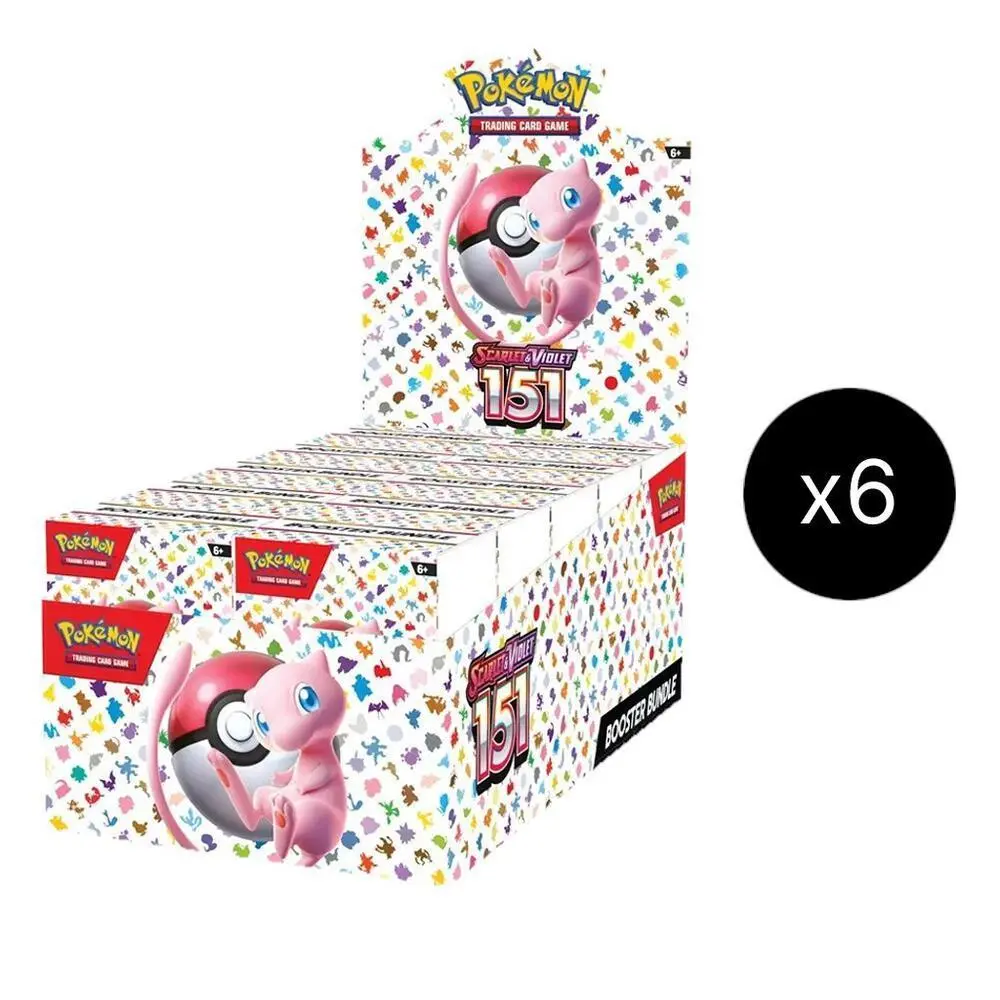 Scarlet & Violet: 151 - Booster Bundle Display Case - TikTok Shop Scarlet & Violet: 151 - Booster Bundle Display Case - TikTok Shop
