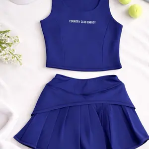 Country Club Energy | Girls Athleisure Skirt Set