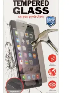 iHip Tempered Glass HD Screen Protector Shatter and Scratch Resistant - iPhone 6Plus/7Plus/8Plus phone accessory