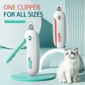 Pet Nail Trimmer, Adjustable Pet Nail Trimmer, Manicure Tools, Cat Stuff, Easy To Use, Great for All Life Stages and All breeds, Dogs and Cats