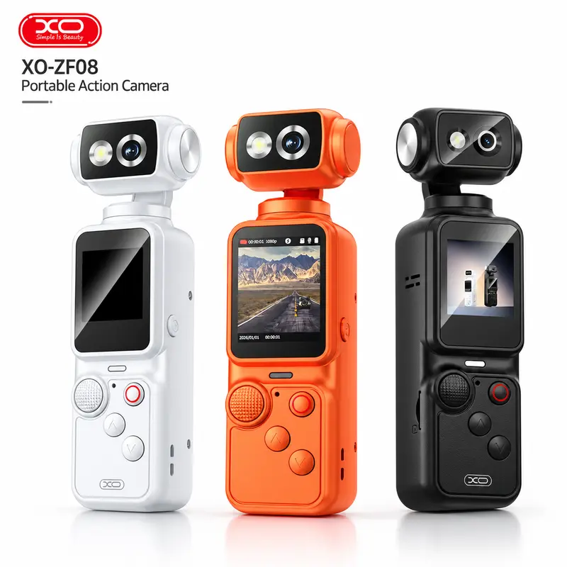 2026 POV Mini Action Camera - Hybrid AF, Li-ion Battery, Portable Magnetic Mount, Hands-Free Video Recording for Vlog, Motorcycle, Vlogging Equipment