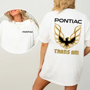 Pontiac Trans Am T-Shirt – Vintage Muscle Car Graphic Tee, Retro Racing Streetwear Shirt, Unisex Gift for Classic Car and Auto Enthusiasts, Classic Fit T-Shirt, Perfect for Layering