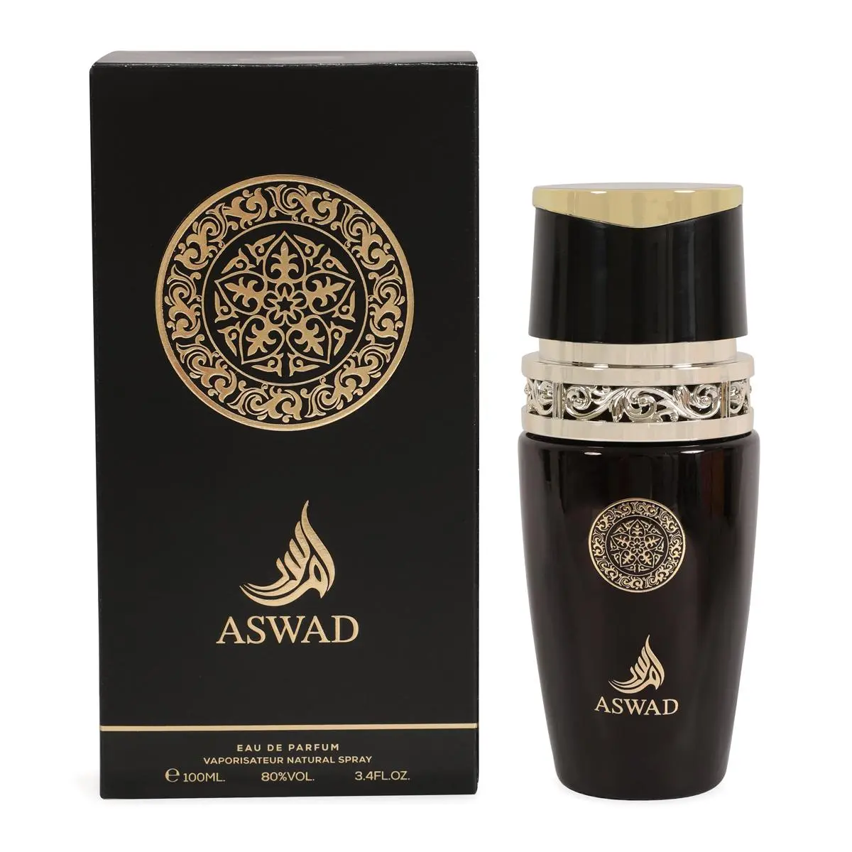 Aswad Spray Perfume Eau de Parfum for Men 100ml Long Lasting Fragrance with Sweet Fruity Floral Notes
