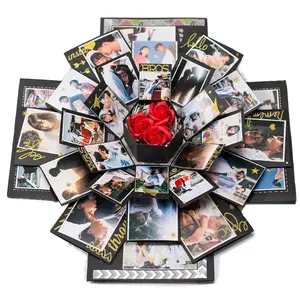 Hexagon Multi-Layer DIY Surprise Photo Album Box