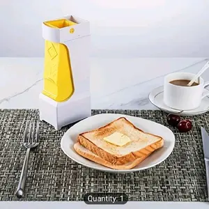 Handheld Plastic Butter & Cheese Slicer Non-Stick Even Slices Portable Kitchen Gadget for Cooking Baking Frying Lightweight Easy to Handle
