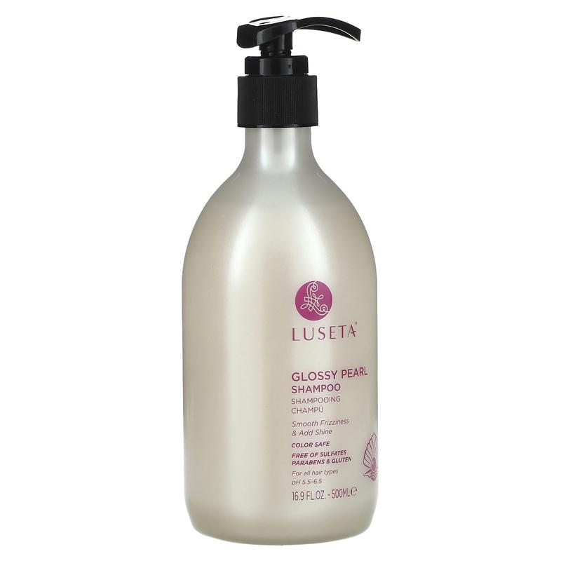 Luseta Beauty Glossy Pearl Shampoo, For All Hair Types, 16.9 fl oz (500 ml)